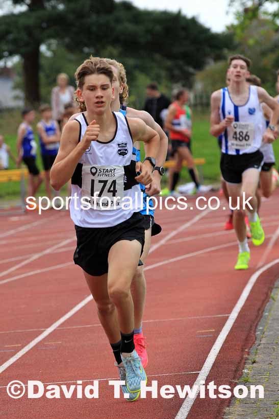 1500 metres, 2023 NEGP 5 Monkton, Wed, July 26th. Photo: David T. Hewitson/Sports for All Pics